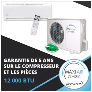 Thermopompe murale Maxi Air avec technologie Iinverter