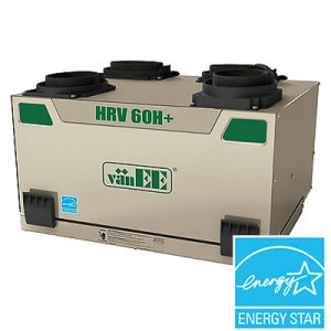L’échangeur d’air vaNEE HRV 60H, un VRC parfait pour obtenir un air pur et chauffé de surcroît.